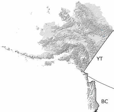 Permian in Alaska map