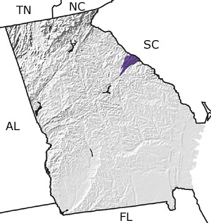 Cambrian in Georgia map