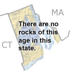 Silurian in Rhode Island map