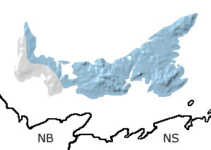 Permian in Prince Edward Island map