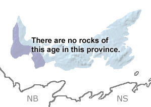 Precambrian in Prince Edward Island map